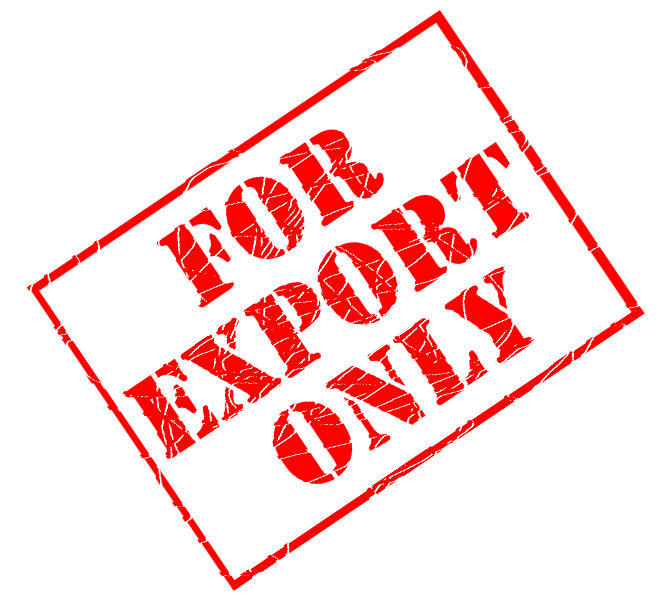 for export only